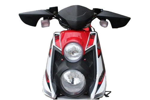1500W Red Electrical Motorcycle 300Kgs Loading Electric Sports Motorcycle