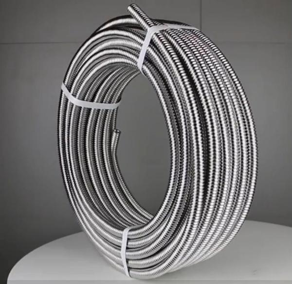 DN15  Stainless Steel Corrugated Flexible Metal Hose for Gas Transportation