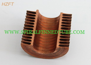 Холодная работаемая прессованная высокая трубка ребра для теплообменного аппарата/спиральной трубки ребра