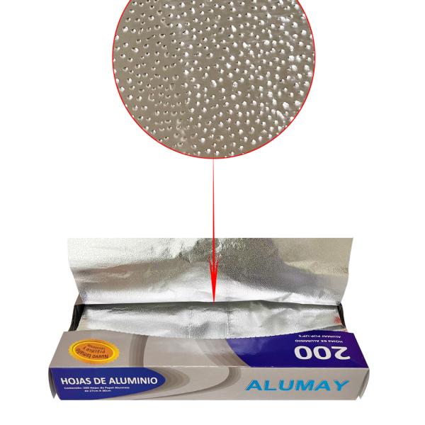 500 листов фольги 5x10.75 дюймов всплывающая фольга для волос для кухни