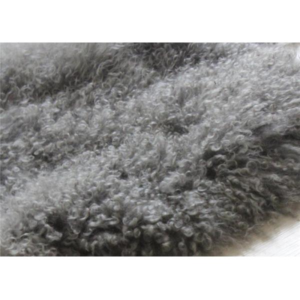 Черный мягкий Вашабле реальный половик овчины теплый с мехом длинных волос толстым полным