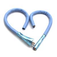 gaine flexible de PVC de HDPE de câble de réseau de CAT 6A de conducteur de ftp OFC de 0.58mm