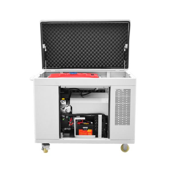 2V90 Engine Silent Gasoline Generator 20KW Double Cylinder Equivalent Power