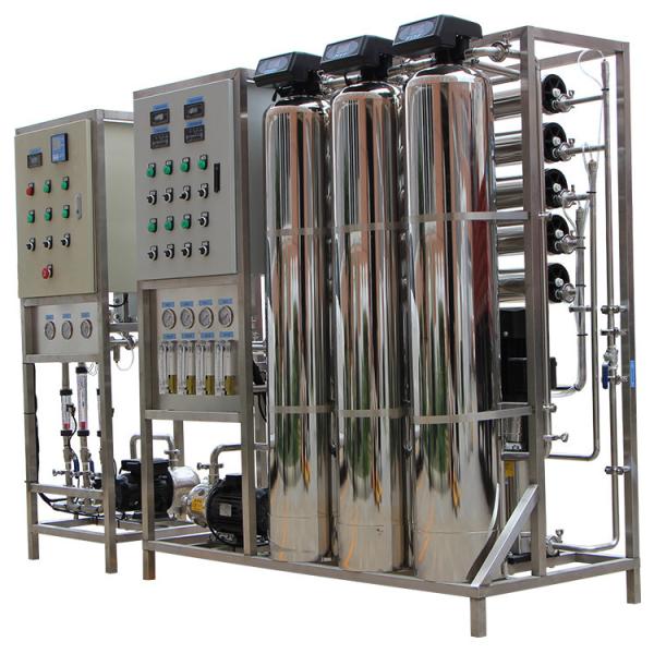 High Capacity 1000L/Hour Reverse Osmosis System with PLC Control and Customizable Power for Industrial Water Purification
