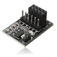 Panneau sans fil de plaque adaptrice de prise de module de l'émetteur-récepteur NRF24L01 pour 8 Pin NRF24L01