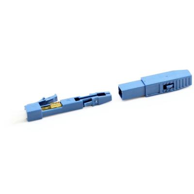 Single Mode 0.9mm FTTH Products LC UPC Fast Install Connector