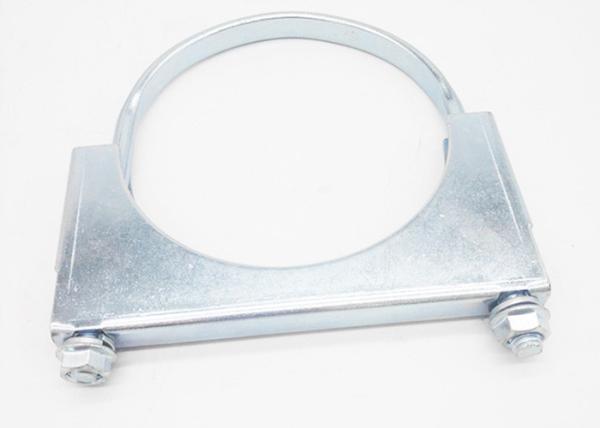 Braçadeiras automotivos de aço inoxidável da exaustão SS304 do chapeamento de Chrome