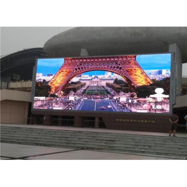 Высокая яркость наружного фиксированного светодиодного дисплея P8 Led Screen 320*160mm Размер модуля