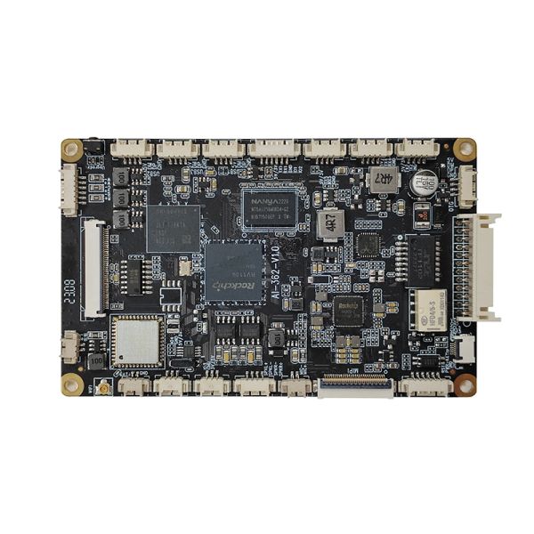 USB interface 5 4 USB2 0 HOST Facial Identification Processing Unit including embedded EMMC 8G memory for identity authentication