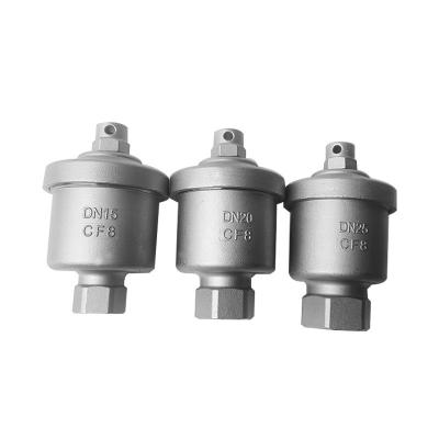 Utilização industrial de água 304 válvula de escape automática com fio feminino