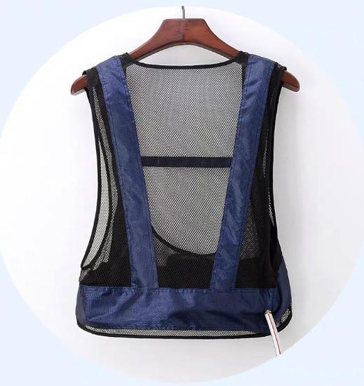 Veste de arrefecimento Compressor de arrefecimento de ar Tubos de vórtice de aço Cor azul