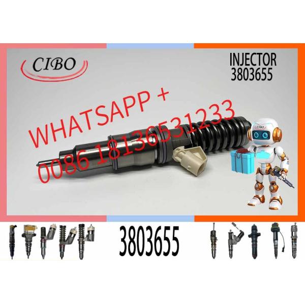 Inyector de combustible común de alta calidad 3801368 Voe3801368 para Pen-ta MD13 BEBE4D27001 3803655 3801440