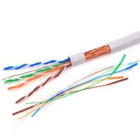 Maestro de cobre desencapado Ethernet Cable de CAT5e SFTP 4 pares do condutor