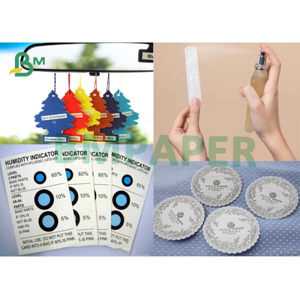 Fragrance Smell Paper Absorbent Card Natural White 275gsm 325gsm 1mm 1.4mm