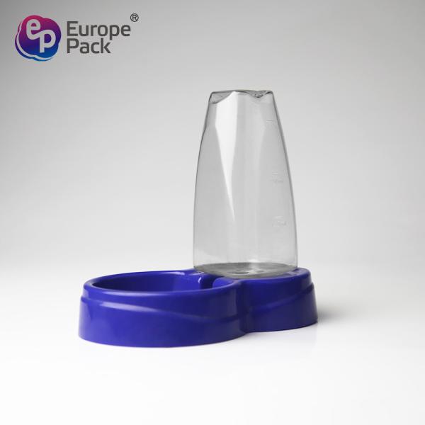 Pet trough Cat dog food can automatically add food