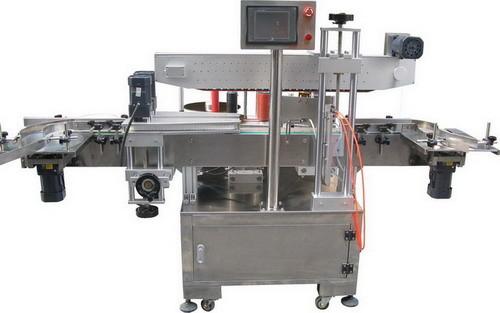 Industrial Packaging Line Equipment Label Sticking Machine For Bottles / Cans