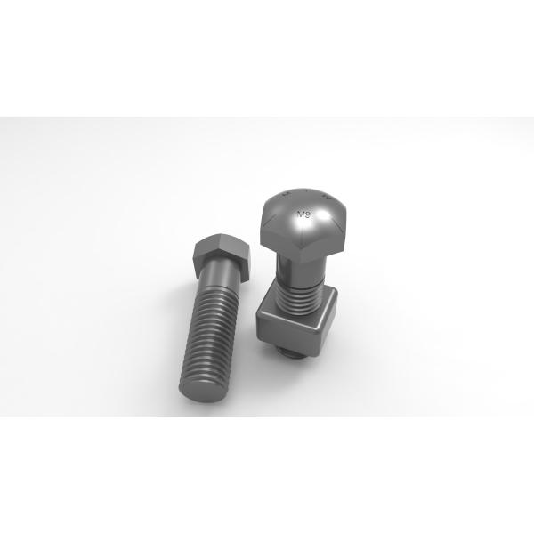 207-32-51210 Track Bolt M22×2×55mm Grade 12.9 Washer Head Track Bolt
