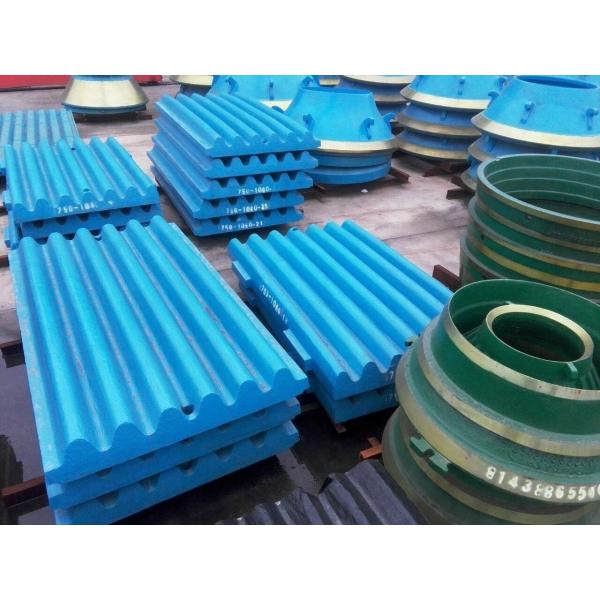 CNC Machining Jaw Plate Spare Parts for Telsmith 2044 2250 2540 3042 Jaw Crusher