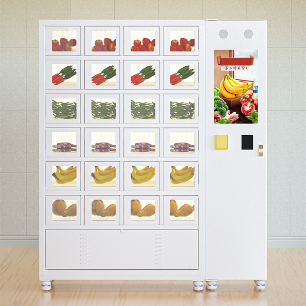 Подгонянный шкаф шкафчиков автомата фрукта и овоща размера охлаждая