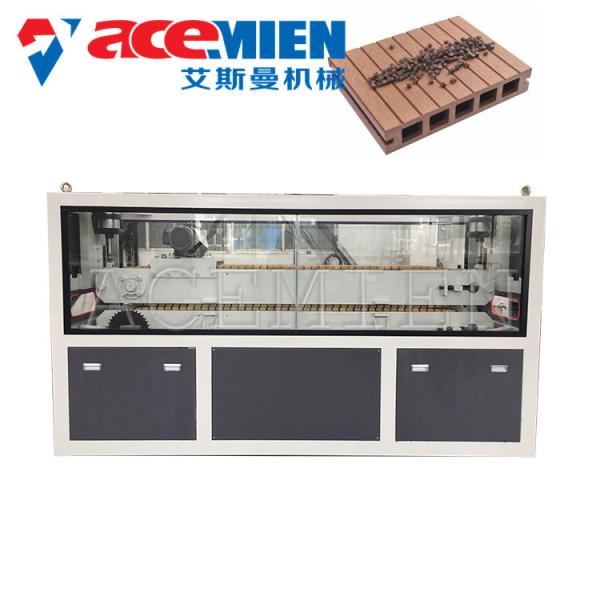 Decking Board WPC Board Production Line , Wood Plastic Composite Machinery Outdoor Furniture