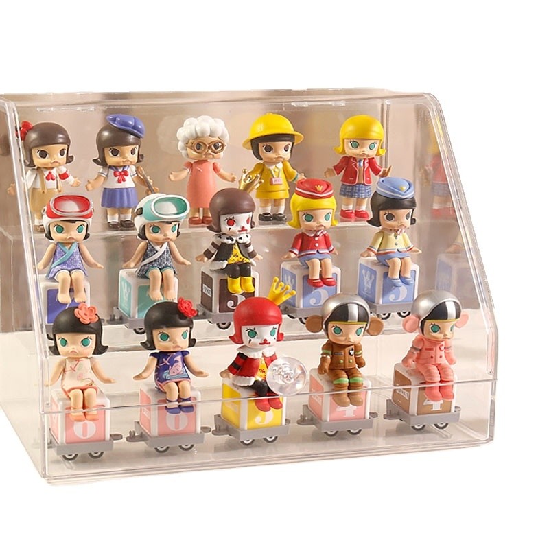 Supermarket Toy Figure Display Cases High Grade Cold-rolled Sheet Shelves for Stores