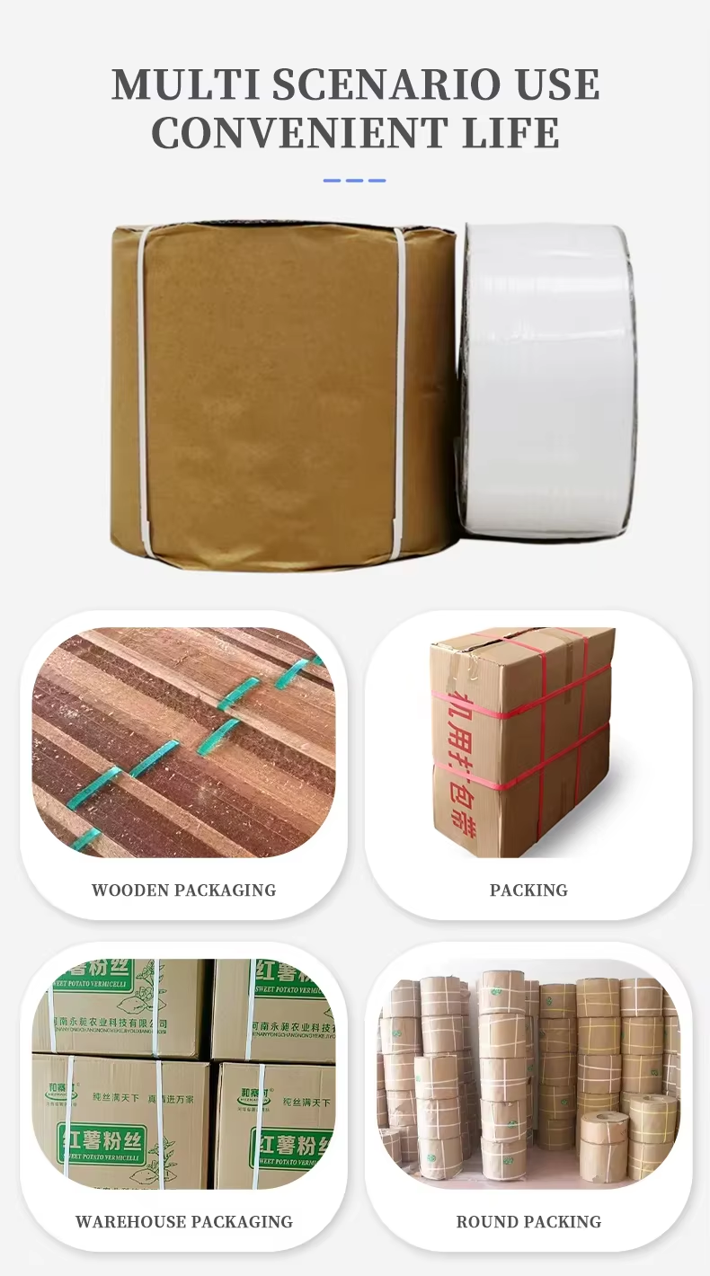 Plastic Strap Polypropylene Strapping Band Red PP Strapping Packing Belt Stock