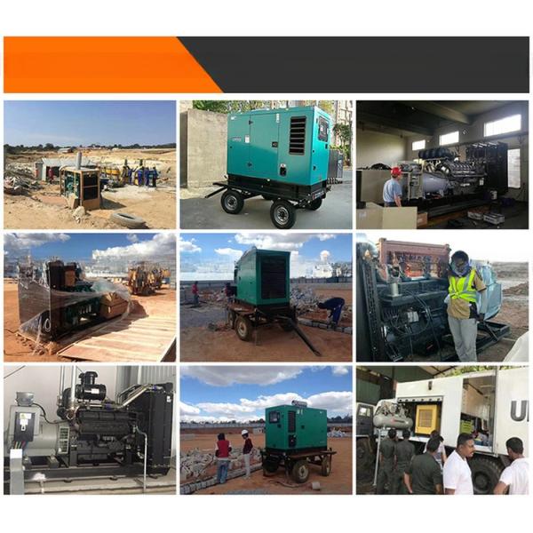 220 В электрический стартовый дизельный генератор Weichai Cummins 250 кВ 250 КВ 240 КВА мощность