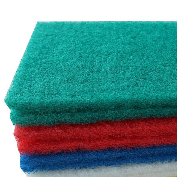 Corrosion Proof Eco Friendly Scouring Pads Wear Resistant Portable Non Scratch Scrubbing Pads