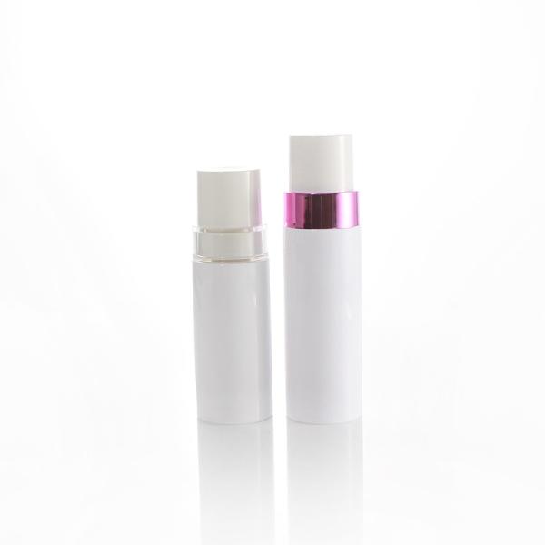 120ml 150ml Cylindrical Cosmetic Lotion Bottle Purple Pump
