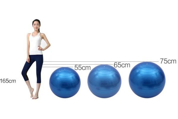 Massage Balance Rubber Stability Yoga Gym Stuff Anti Burst Multicolor Fitness Yoga Ball