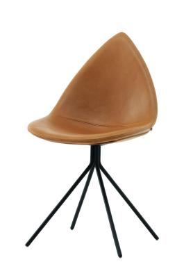 Replica Boconcept Ottawa chair by Karim Rashid, wax leather ottowa chair