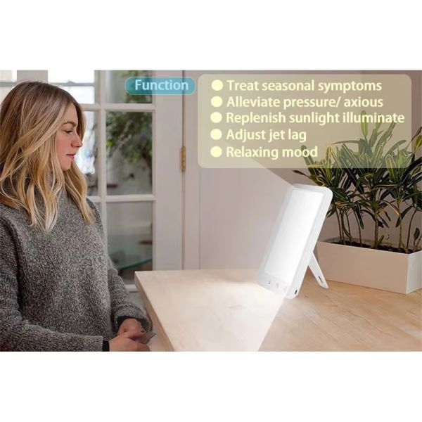 LED Light Source Physical Therapy Sunlight Lamp Popular Daylight Winter Therapy Light Medical Home SAD Treatment Therapy