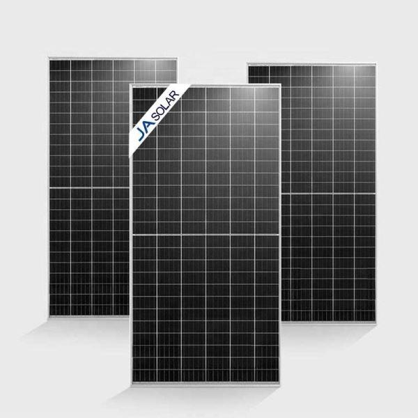 600W-625W PERC Tipo N Bifacial Duplo Vidro Mono JAM78D40 Painéis Solares com Materiais