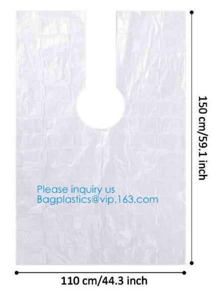 Compostable Biodegradable Personal Protective Disposable Apron Medical Dental Cooking Food Industry Safety Security
