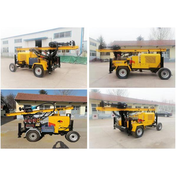 JC DRILL TWD 150 Wheel Trailer DTH Rig Water Well Drilling
