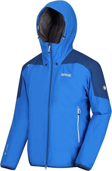 ‎Oxford Prussian Elastic Lined Waterproof Hooded Walking Coat