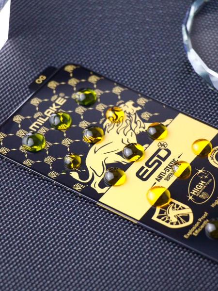 Silicone Cell Phone Screen Protector 9H Tempered Glass Film