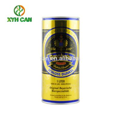 O círculo Tin Cans para 1000ml a cerveja Tin Containers Empty Tins Water engarrafa para o empacotamento fresco da cerveja