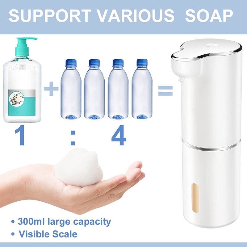 USB дезинфицирующего средства 300ML руки Touchless Countertop санузла перезаряжаемые