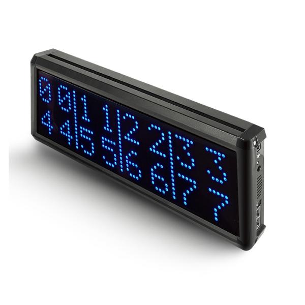 беспроводная система вызова столовой службы с большим голосовым экраном и водонепроницаемой кнопкой 1 клавиши