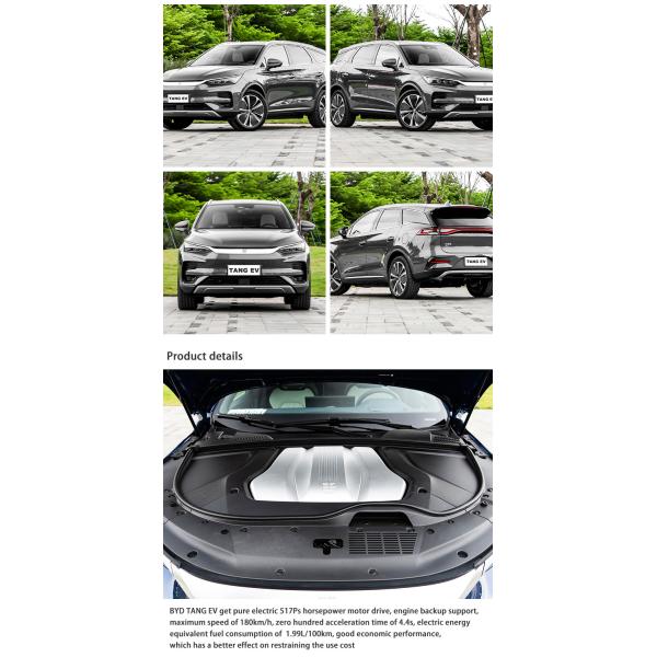 Pure All Electric 7 Seater SUV Vehicles Medium Size Cars 730km