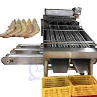 Linha de produção de lavagem máquina do camarão da máquina de classificação do camarão do equipamento de processo do marisco de classificação de lavagem do camarão