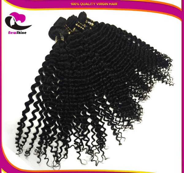 Free Shipping Natural Black 10A Grades 100% Virgin Indian Hair Deep Wave With 4*4inch Lace Closures 10inch-30inches