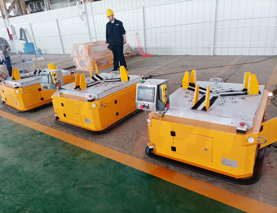 Магнитная вагонетка AGV навигации