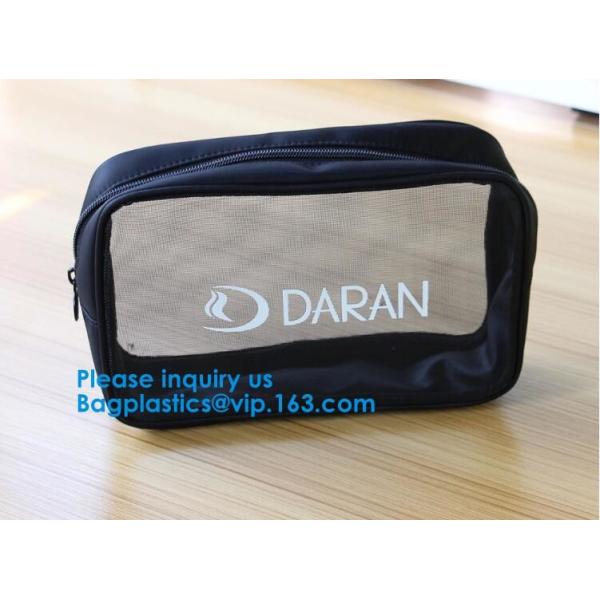 Portable Hanging Waterproof Beauty Makeup Bag Multi Function Travel Mesh Cosmetic Bag, Makeup Bags