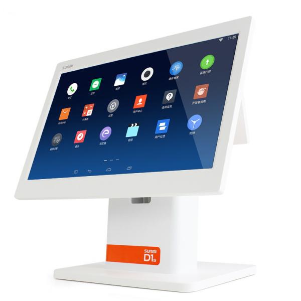 Supermarket Toggery  Android Cash Register Double Touch Screen All In One Pos System