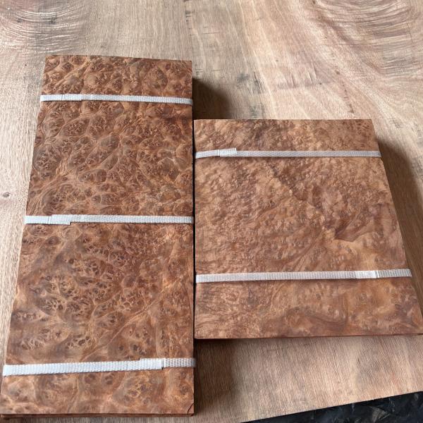 Red Camphor Burl Veneer 0.45mm | LINGFENG