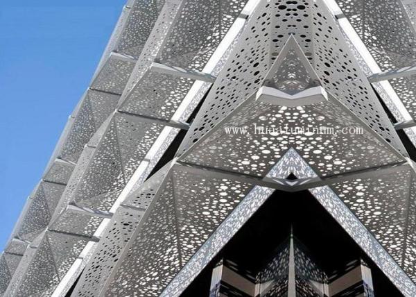 Anti Ultraviolet Aluminium Composite Panel Wall Cladding CE Approved