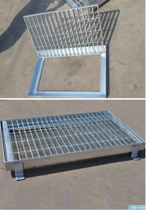 Anti-Pry Steel Grating Drain Cover with Customizable Size and High Strength for Secure Drainage