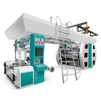YTC-41300 Tipo CI Máquina automática multicolor de impresión de etiquetas flexo de cuatro colores